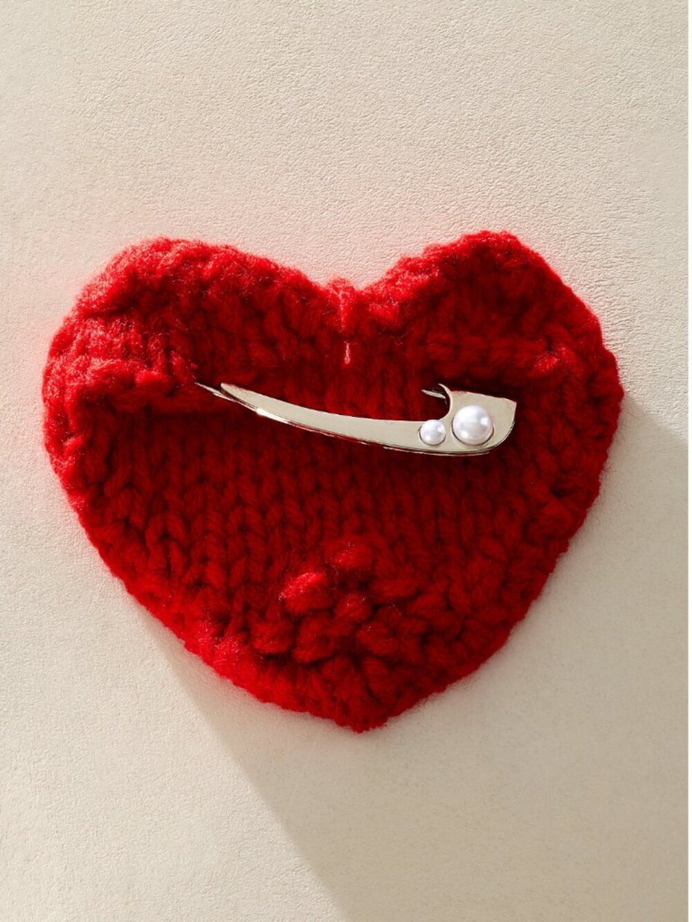 NWT Free People Comet Brooch in Red